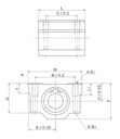 SCS12LUU Bushing