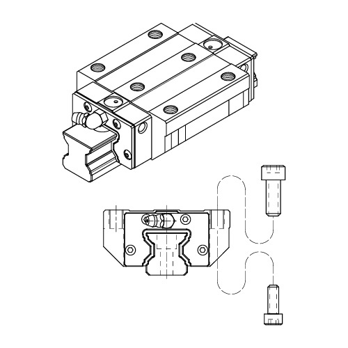 MSR65ESSF0P Wózek
