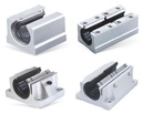 Open housing unit for shaft on support D25 mm