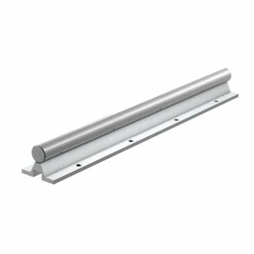 Precision shaft on support Ø12 mm, hardened (HRC 58–62), ground (h6  tolerance),  length 4000 mm